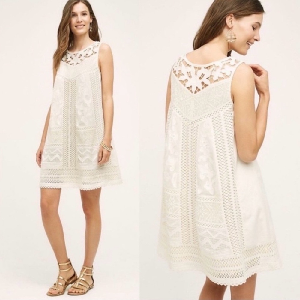 Anthropologie Lace Dress - Picture 1 of 8